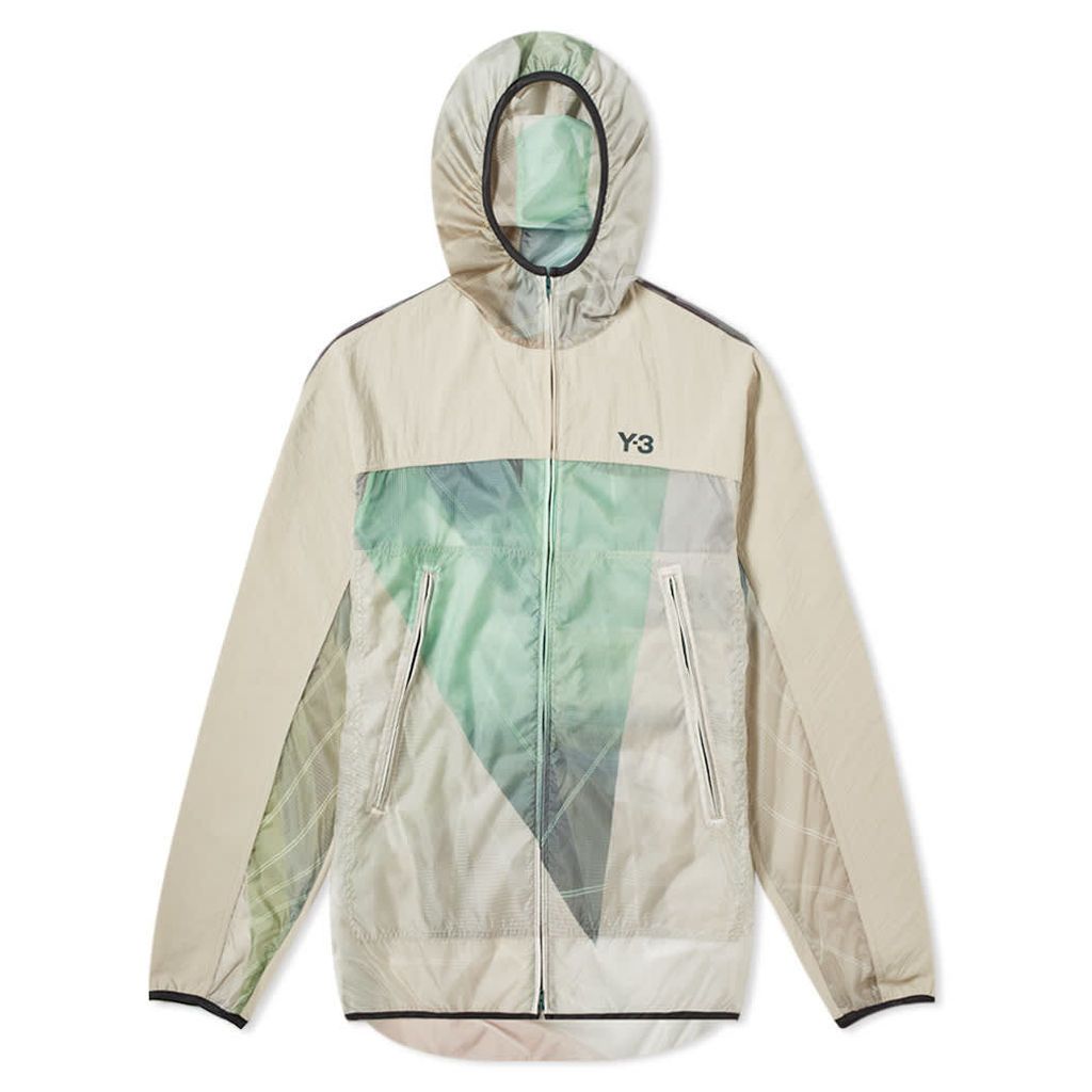 Y-3 Packable Print Jacket Sail & Champagne