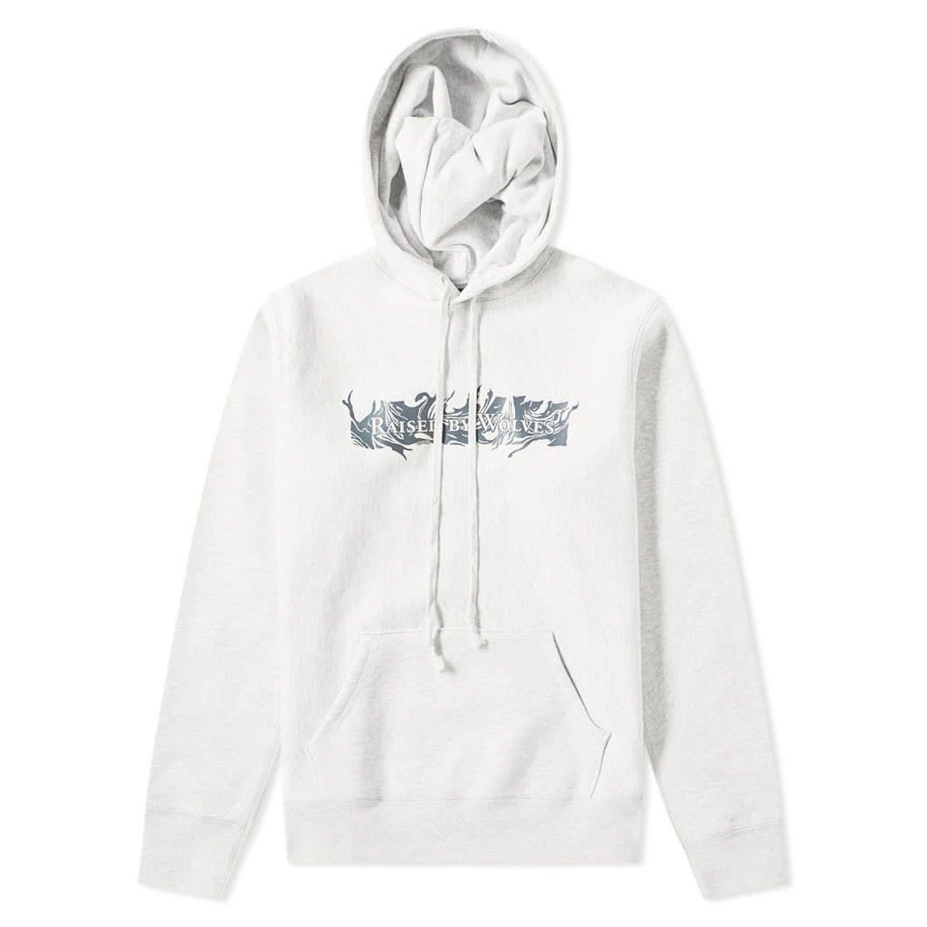 Raised by Wolves Gasoline Popover Hoody Grey