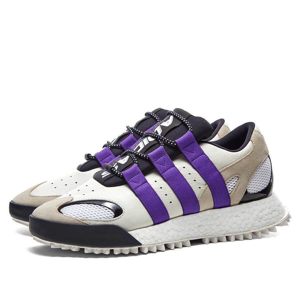 Adidas Originals by Alexander Wang AW Wangbody Run Core White, Purple & Brown