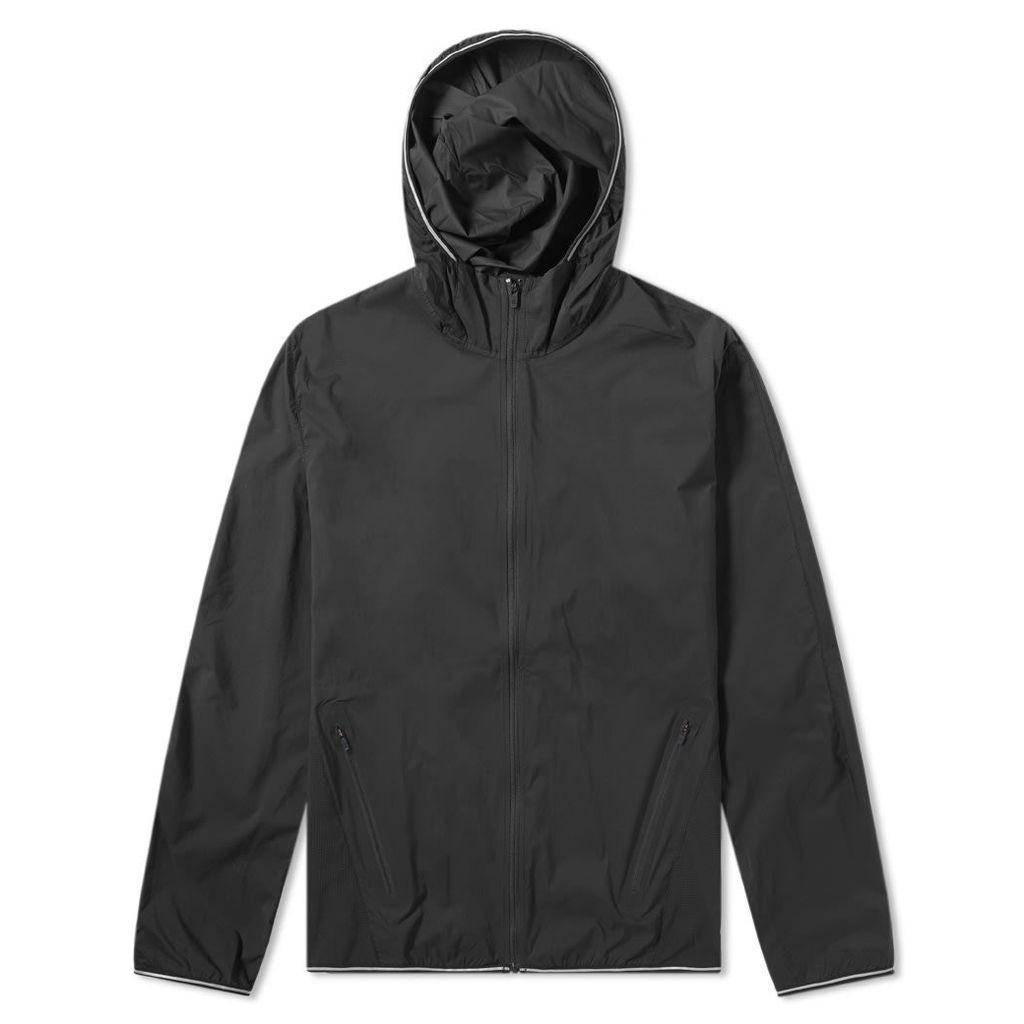 Reigning Champ Stretch Ripstop Running Jacket Black