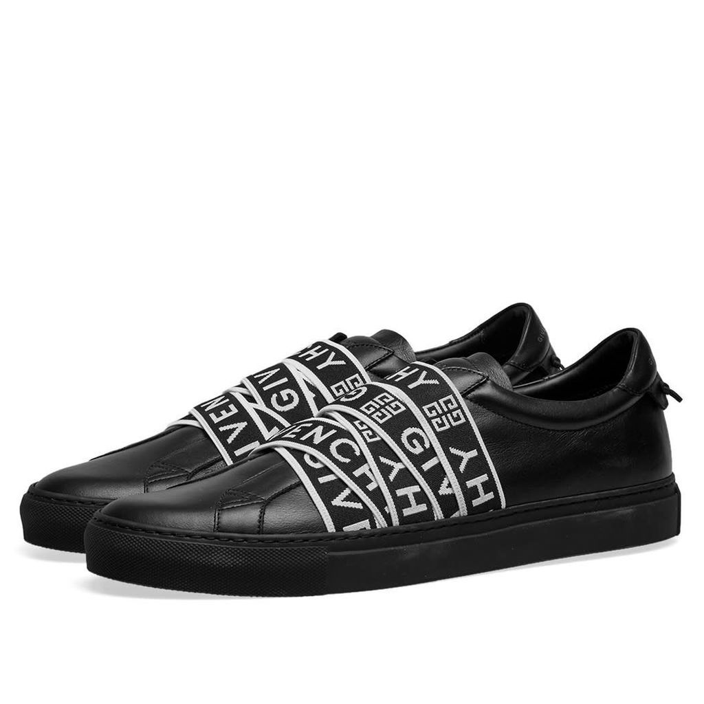 Givenchy Urban Street Low Webbing Sneaker Black & White