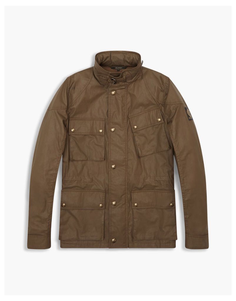 Belstaff Townmaster Hooded Jacket Dusty Military Green