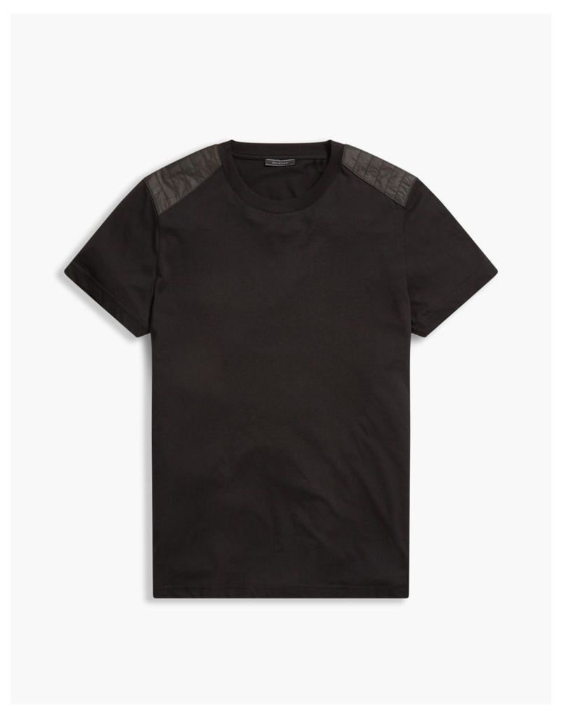 Belstaff Tattenham T-Shirt Ss Man Black