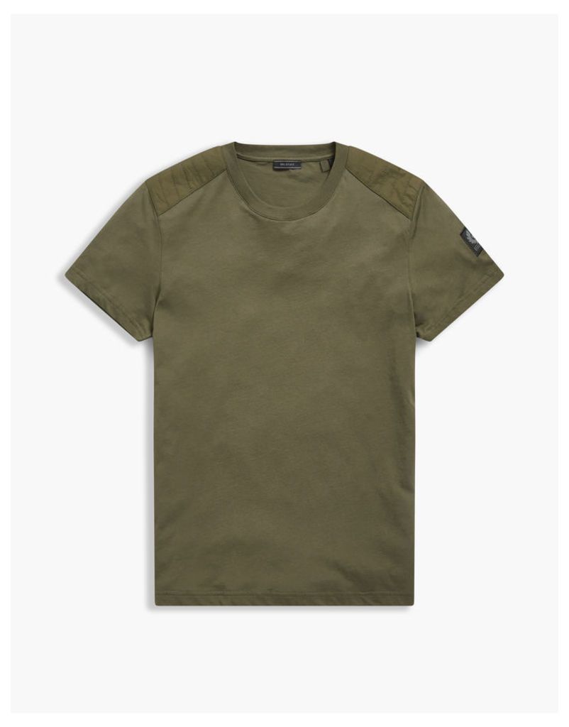 Belstaff Tattenham T-Shirt Ss Man Green