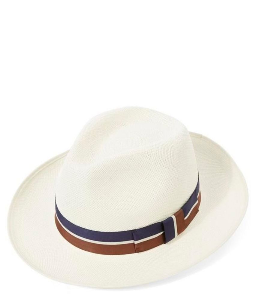 Classic Regimental Panama Hat