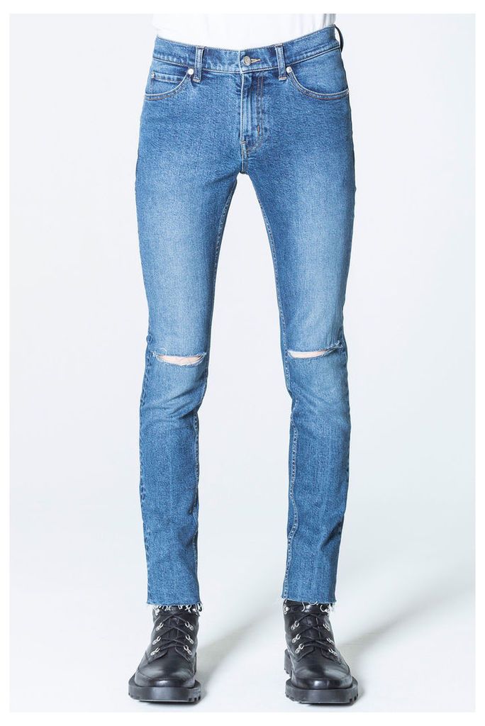 Tight Cosmo Cut Blue Jeans