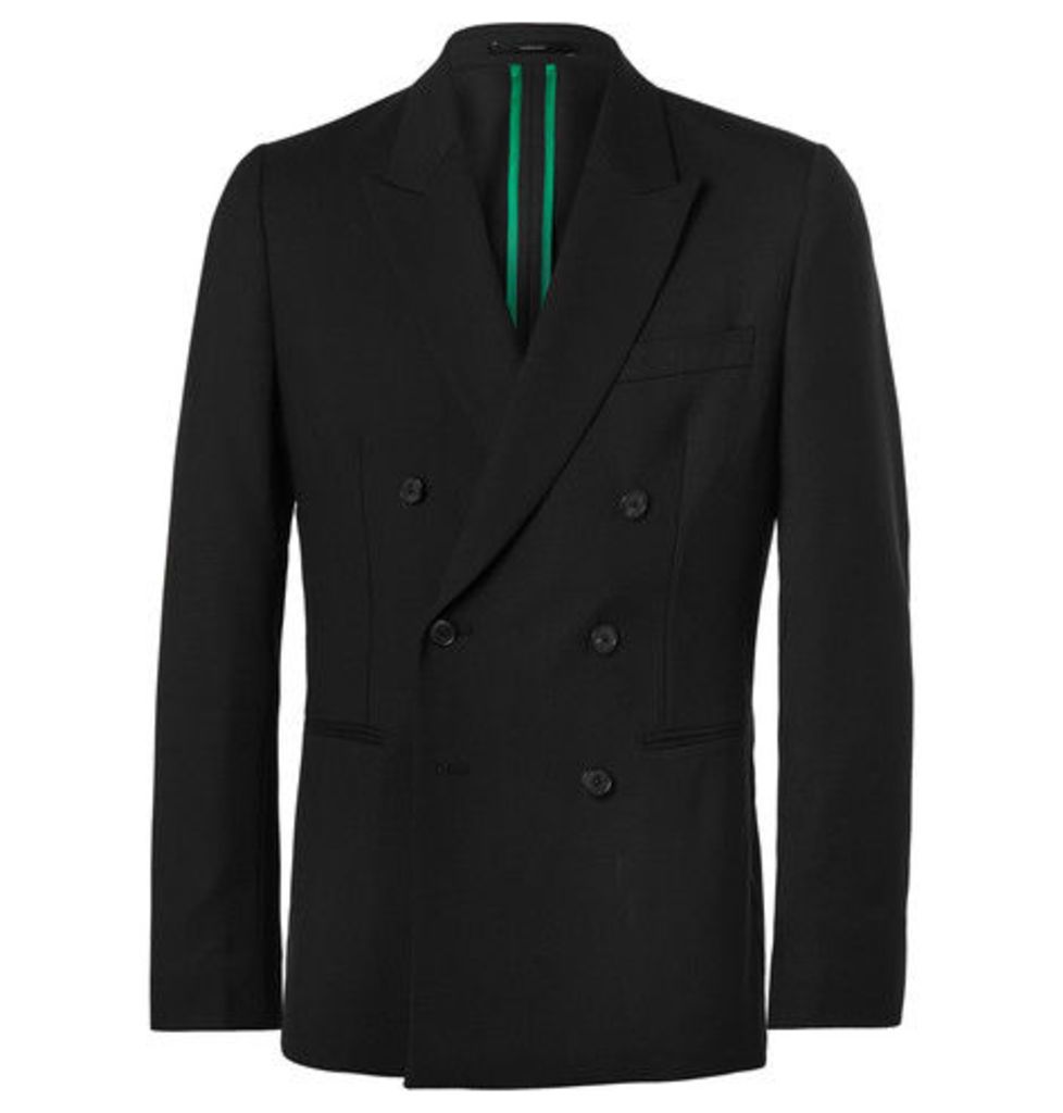 Paul Smith - Black Soho Slim-fit Double-breasted Wool Suit Jacket - Black