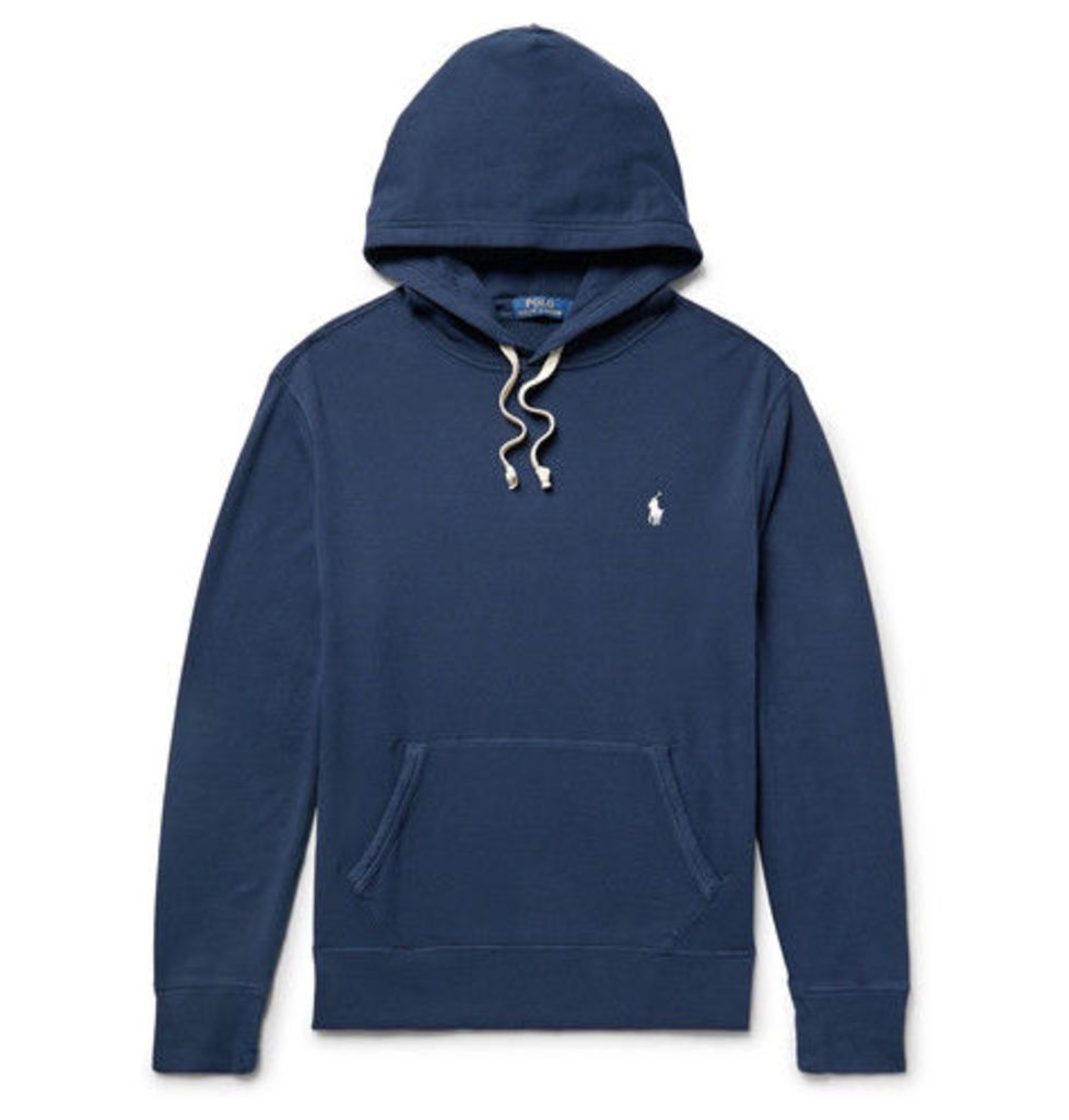 Loopback Cotton-jersey Hoodie
