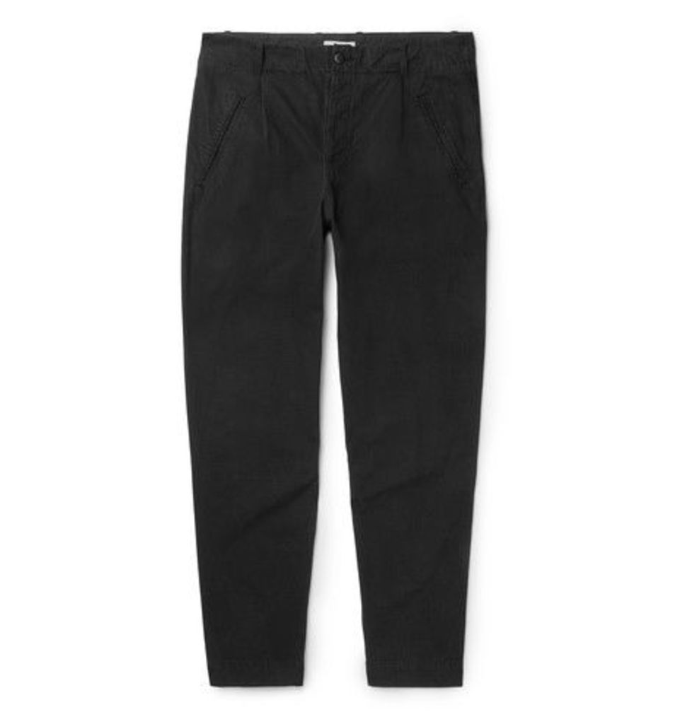 Assembly Tapered Garment-dyed Cotton-ripstop Trousers