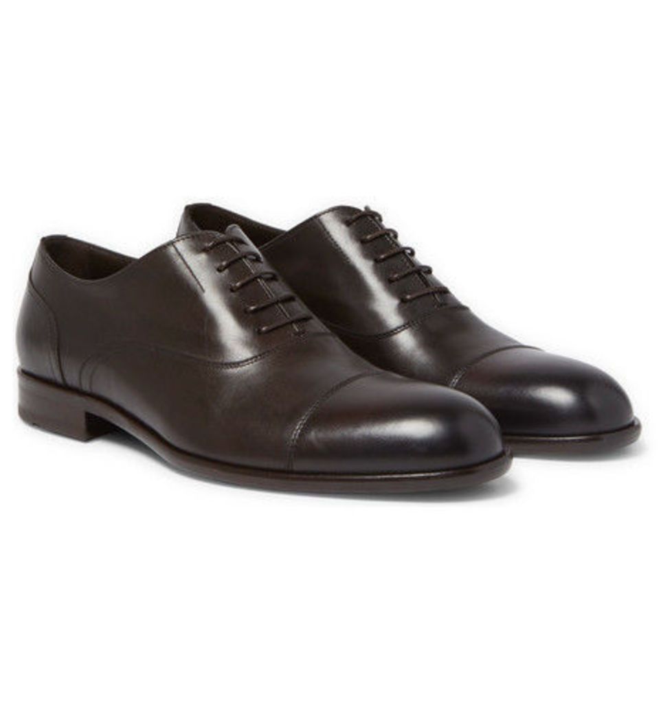 Manhattan Cap-toe Leather Oxford Shoes