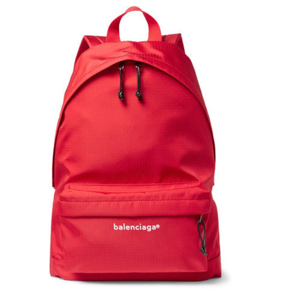 Balenciaga - Explorer Ripstop Backpack - Red