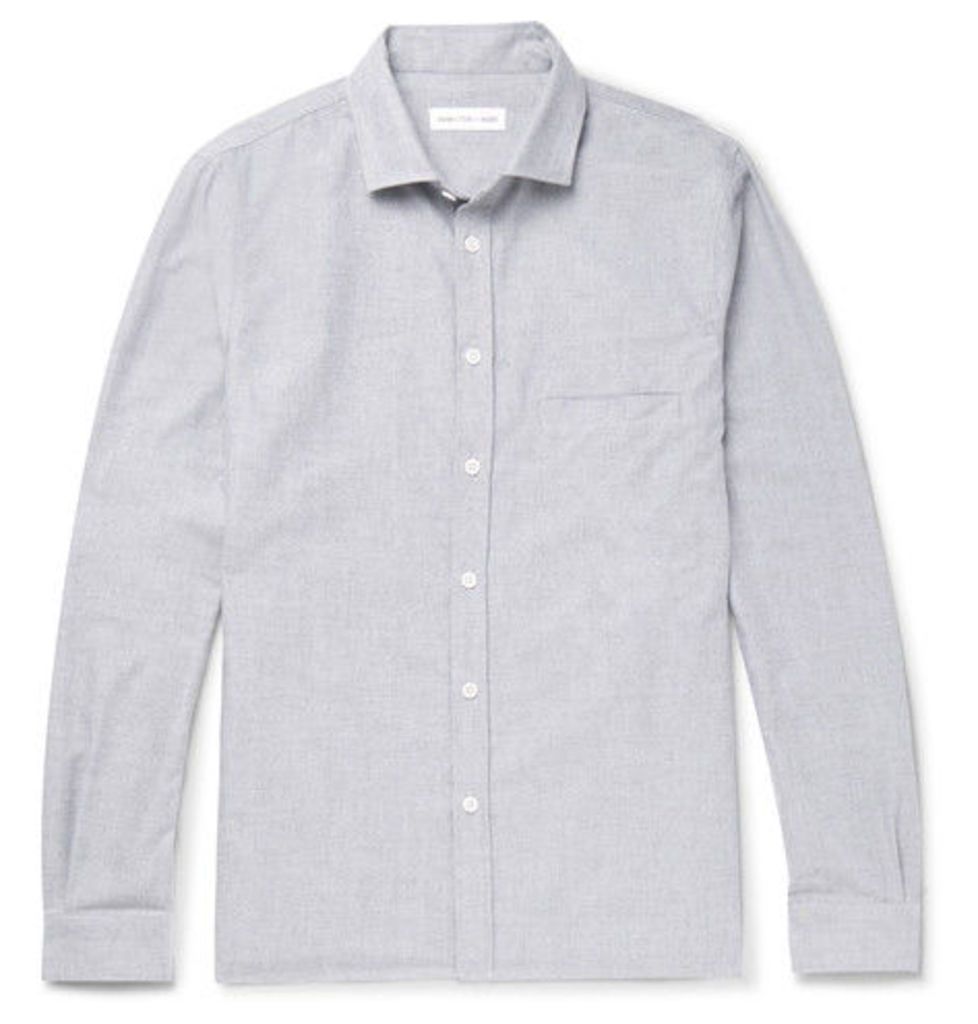 Brushed-cotton Pyjama Shirt