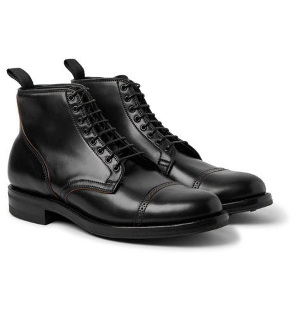 Service Cordovan Leather Boots