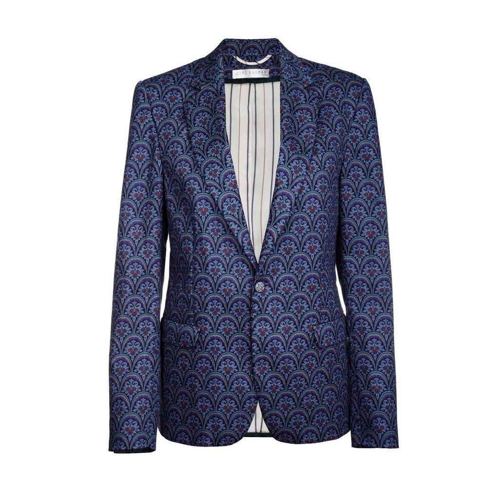 JIRI KALFAR - Blue Vintage Pattern Jacket