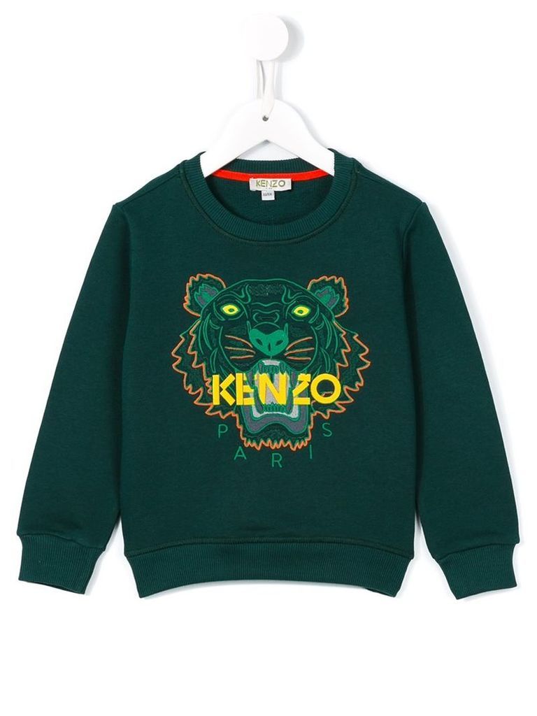 Kenzo Kids 'Tiger' sweatshirt, Boy's, Size: 6 yrs, Green