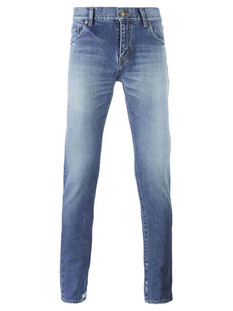 Saint Laurent skinny jeans, Men's, Size: 36, Blue