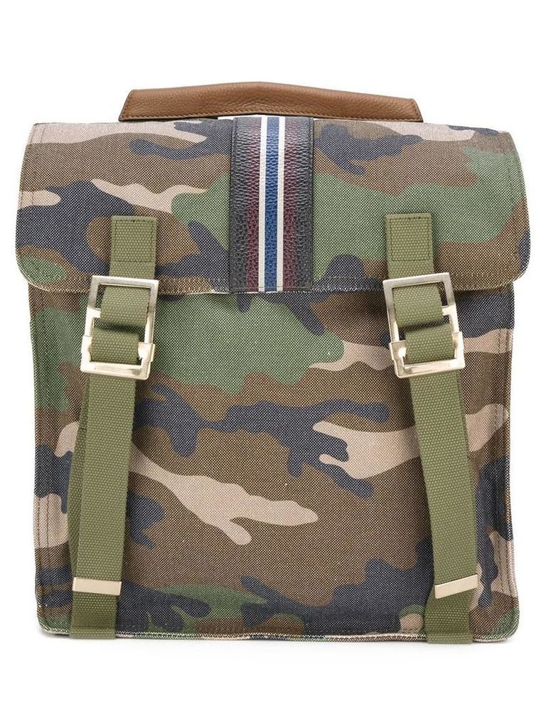 Valentino Valentino Garavani camouflage backpack, Green