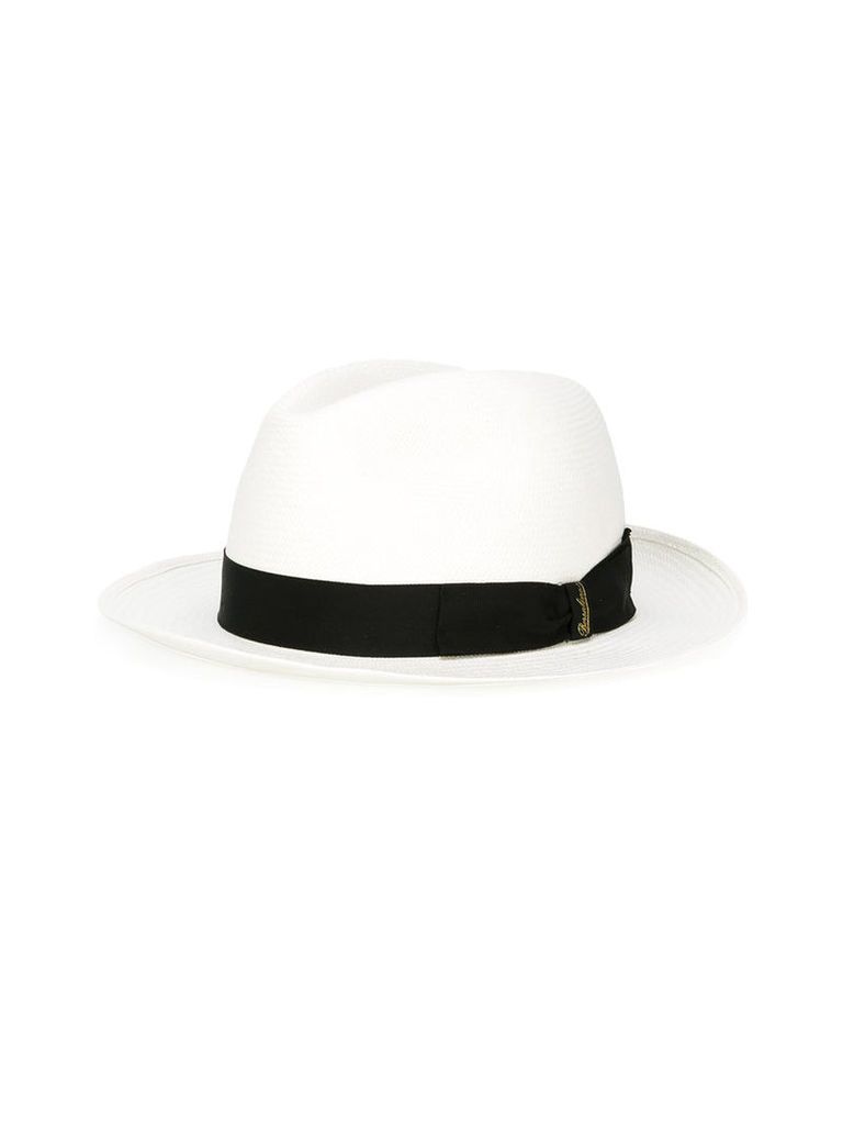 Borsalino Fine panama hat, Men's, Size: 59, Black