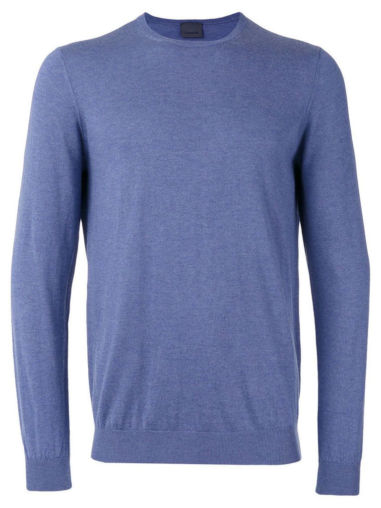 Laneus crew-neck jumper, Men's, Size: 54, Blue
