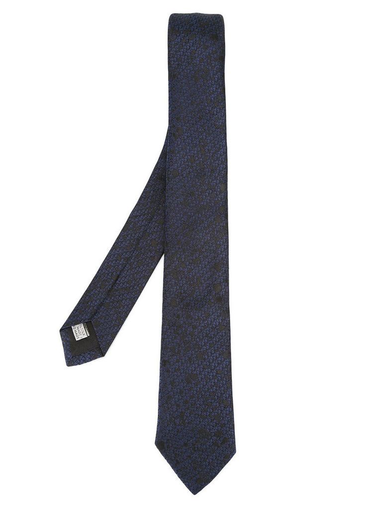 Dior Homme printed tie, Men's, Blue