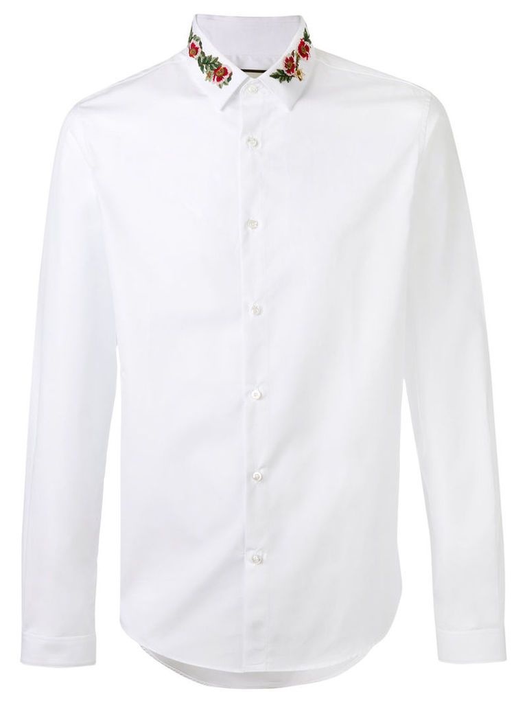 Gucci floral collar Duke shirt, Men's, Size: 41, White