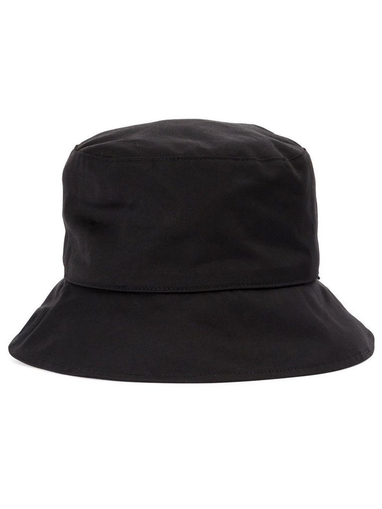 Kijima Takayuki strap detail bucket hat, Men's, Black