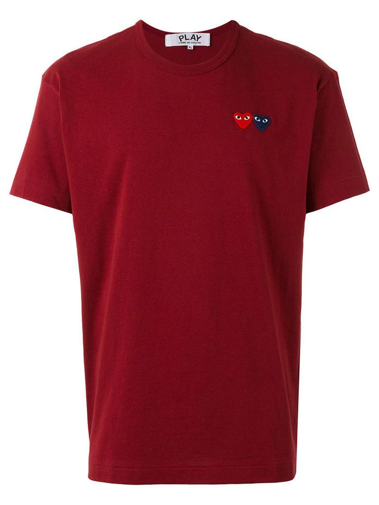 Comme Des GarÃ§ons Play Play T-shirt, Men's, Size: Small, Red
