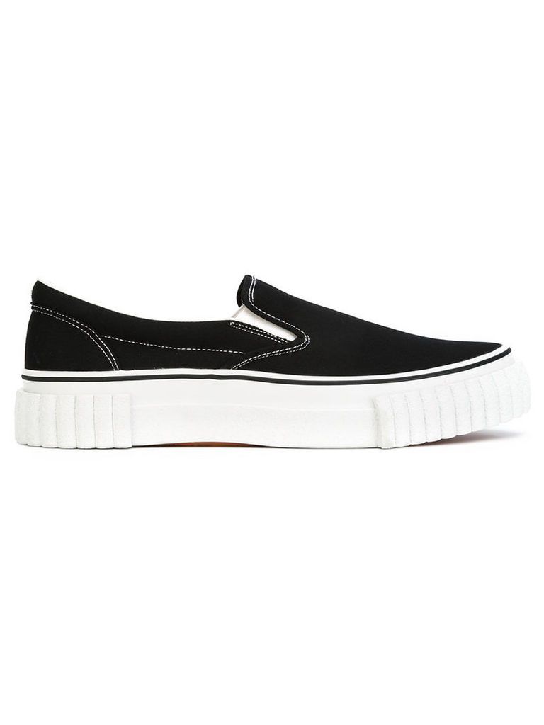 Ganryu slip-on sneakers, Men's, Size: 41, Black