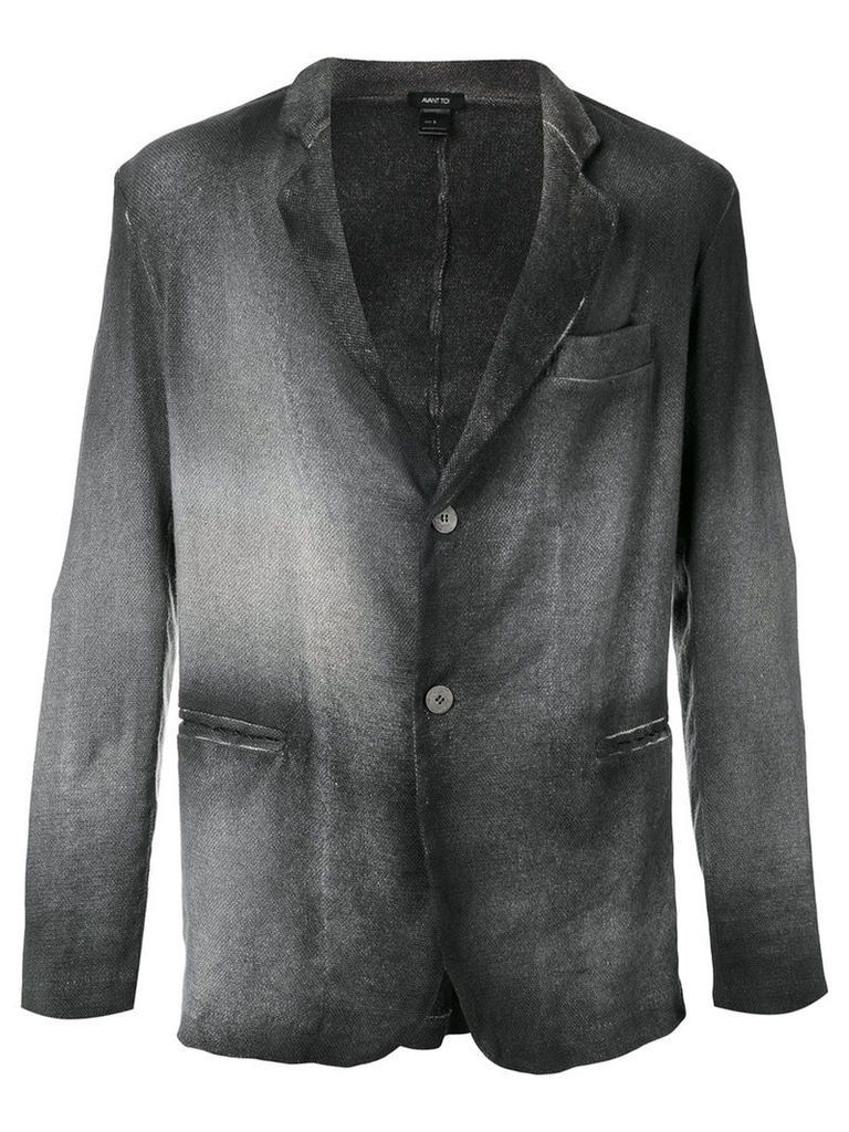 Avant Toi - two button blazer - men - Cotton/Linen/Flax/Polyamide/Cashmere - M, Green