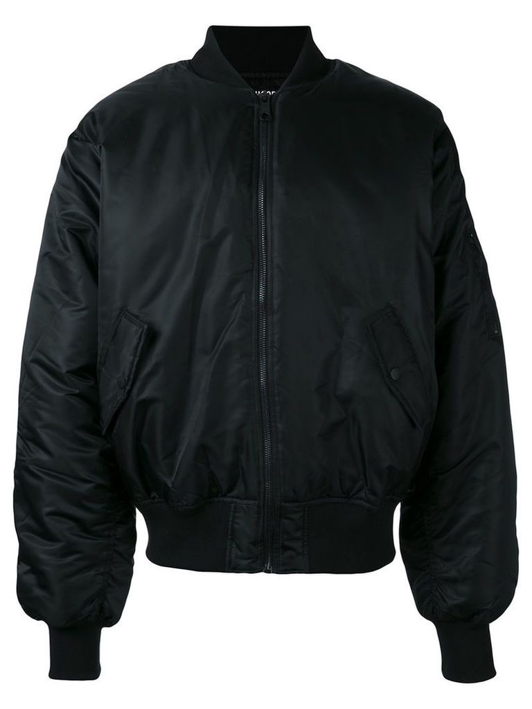 Hood By Air - satin bomber jacket - men - Nylon/Polyester/Cupro - M, Black
