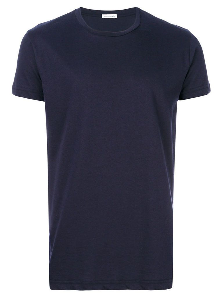 Tomas Maier - crew-neck T-shirt - men - Cotton - XL, Black