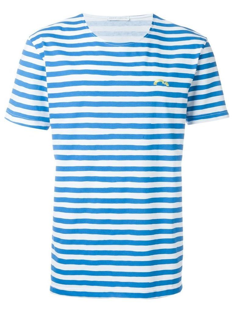SociÃ©tÃ© Anonyme - striped T-shirt - men - Cotton - M, Blue