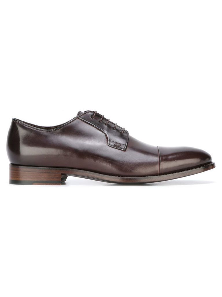 Paul Smith - classic derby shoes - men - Leather - 9, Brown