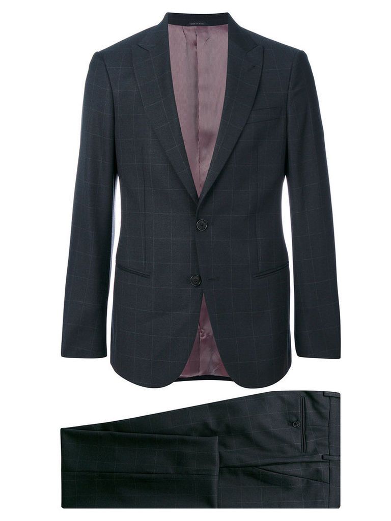 Giorgio Armani - classic formal suit - men - Acetate/Cupro/Viscose/Virgin Wool - 54, Grey