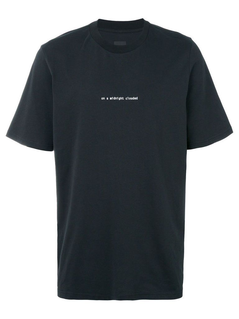 Oamc - 'clouded' print T-shirt - men - Cotton - S