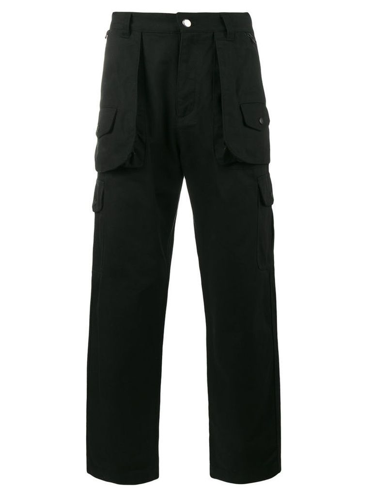 White Mountaineering - hunting cargo pants - men - Cotton - 4, Black