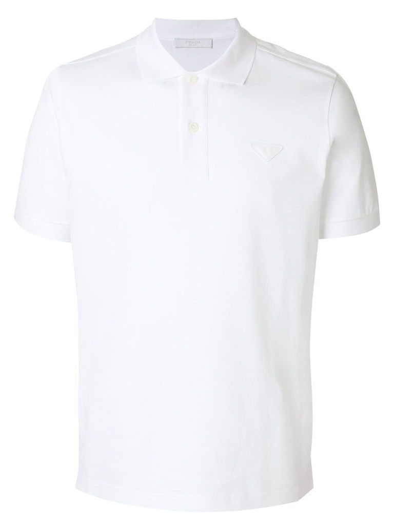 Prada - classic polo shirt - men - Cotton - XL, White
