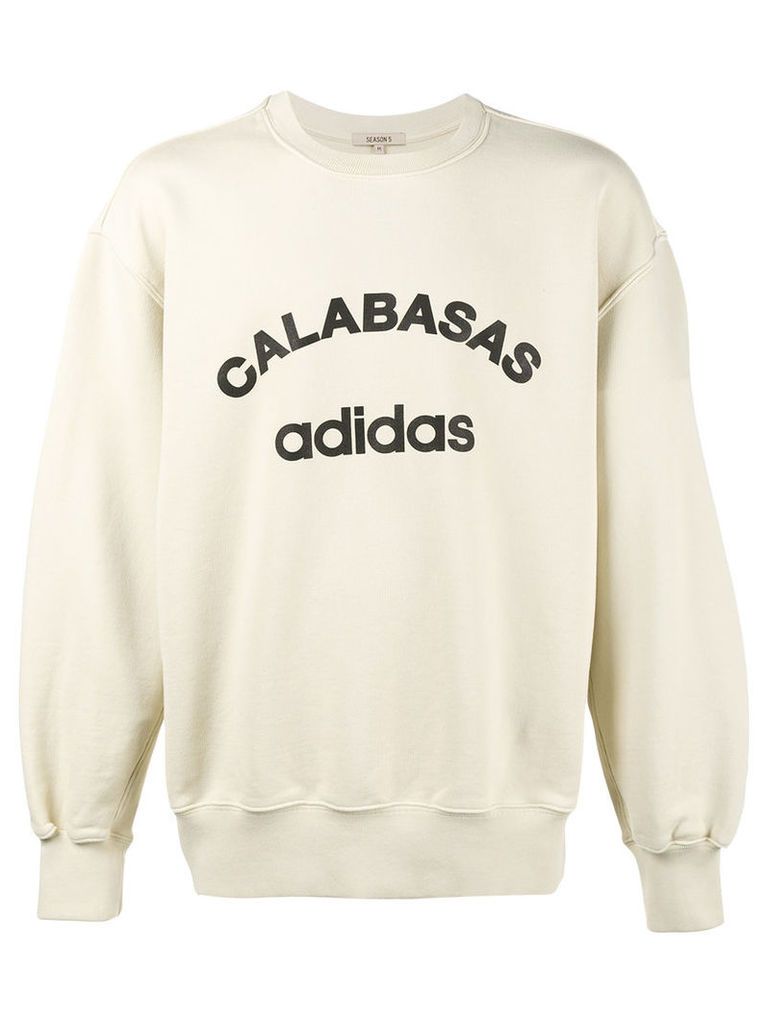 Yeezy - Calabasas adidas sweatshirt - men - Cotton - S, Nude/Neutrals
