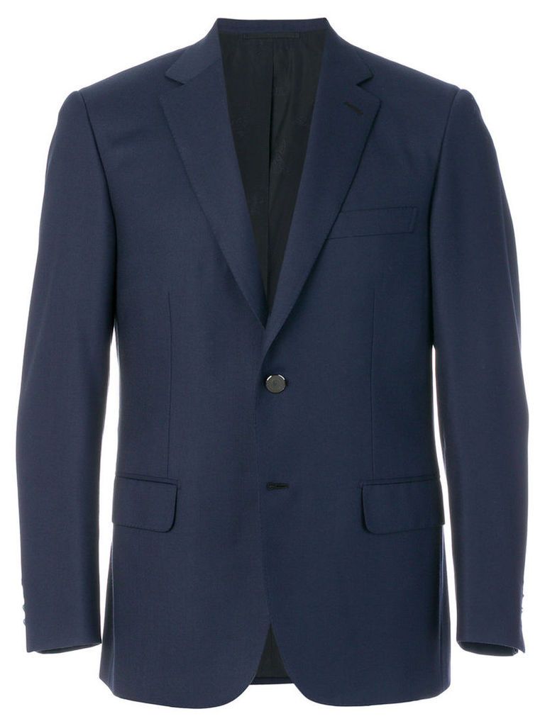 Brioni - formal blazer - men - Wool/Cupro/Cotton - 50, Blue