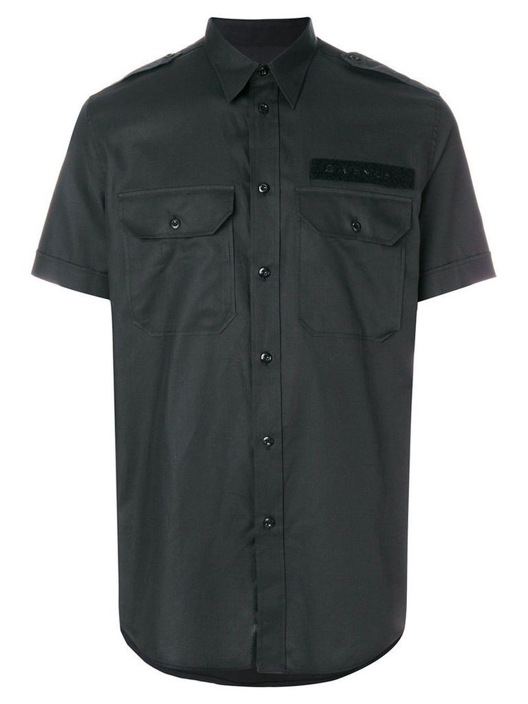 Givenchy - short-sleeved shirt - men - Cotton - 43, Black