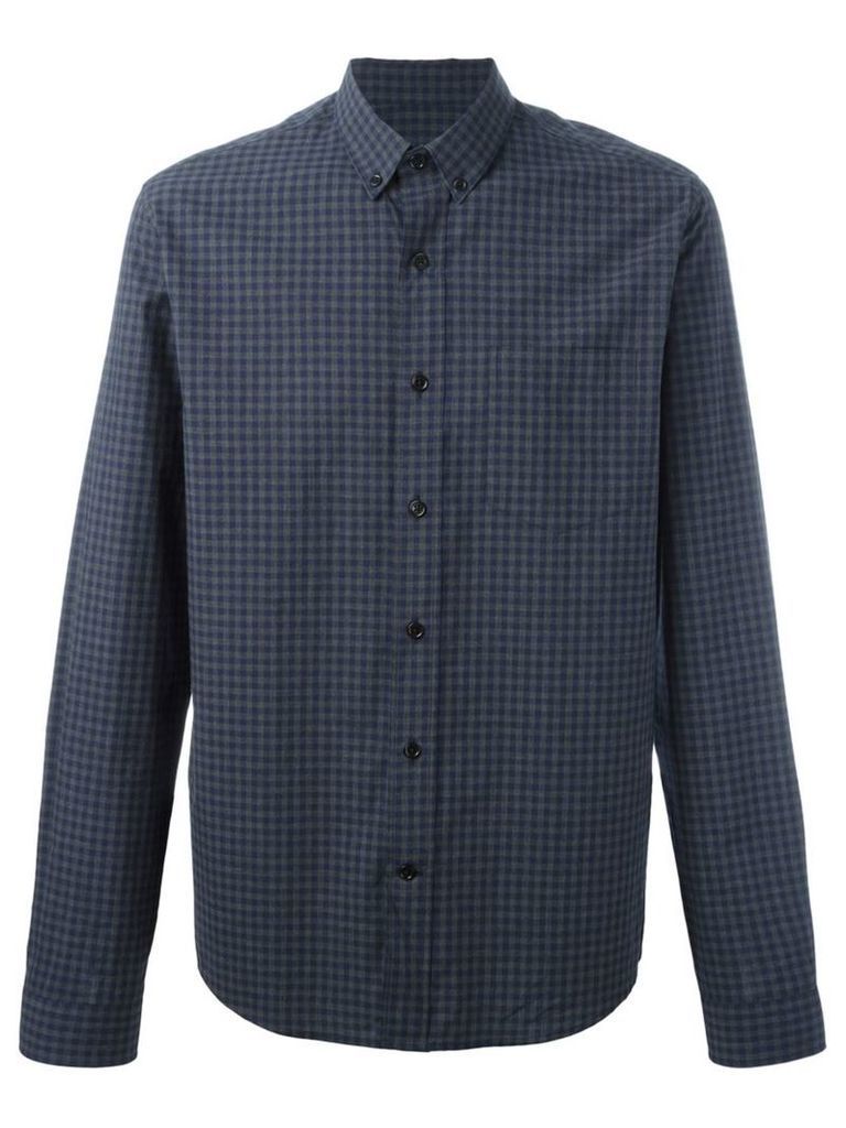 Ami Alexandre Mattiussi - button down shirt - men - Cotton - 38, Blue