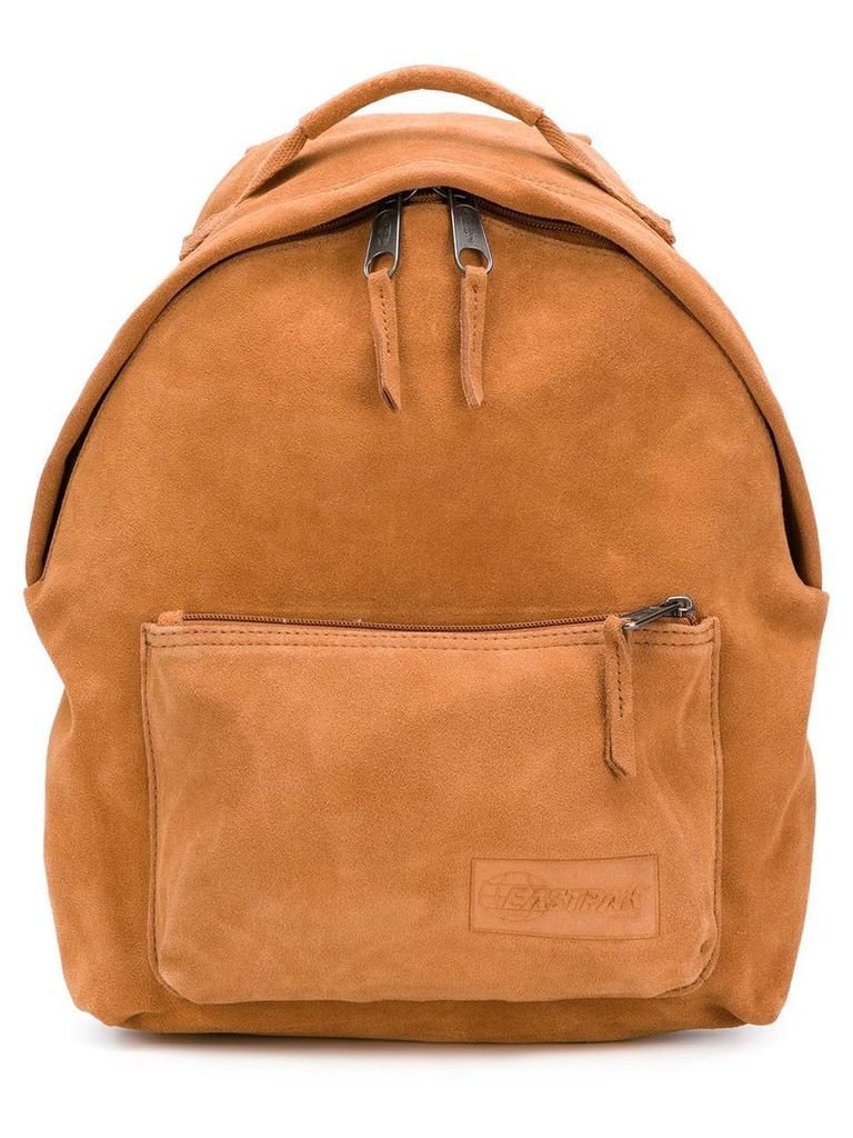 Eastpak logo embossed backpack - Brown