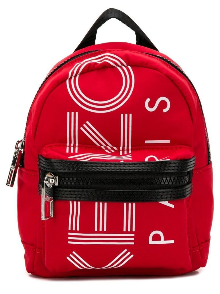 Kenzo mini logo backpack - Red