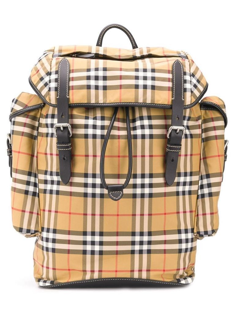 Burberry Vintage Check backpack - Brown