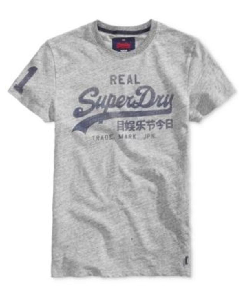 Superdry Men's Vintage Graphic-Print Logo T-Shirt
