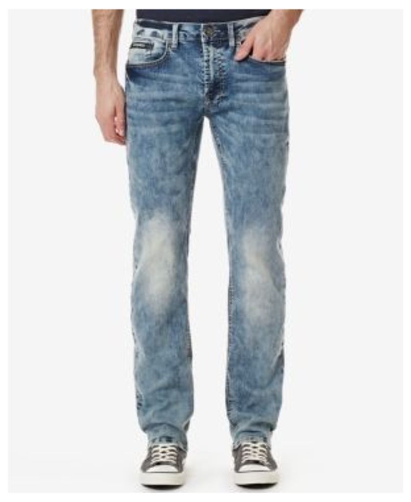 Buffalo David Bitton Men's Six Slim Straight Fit Jeans