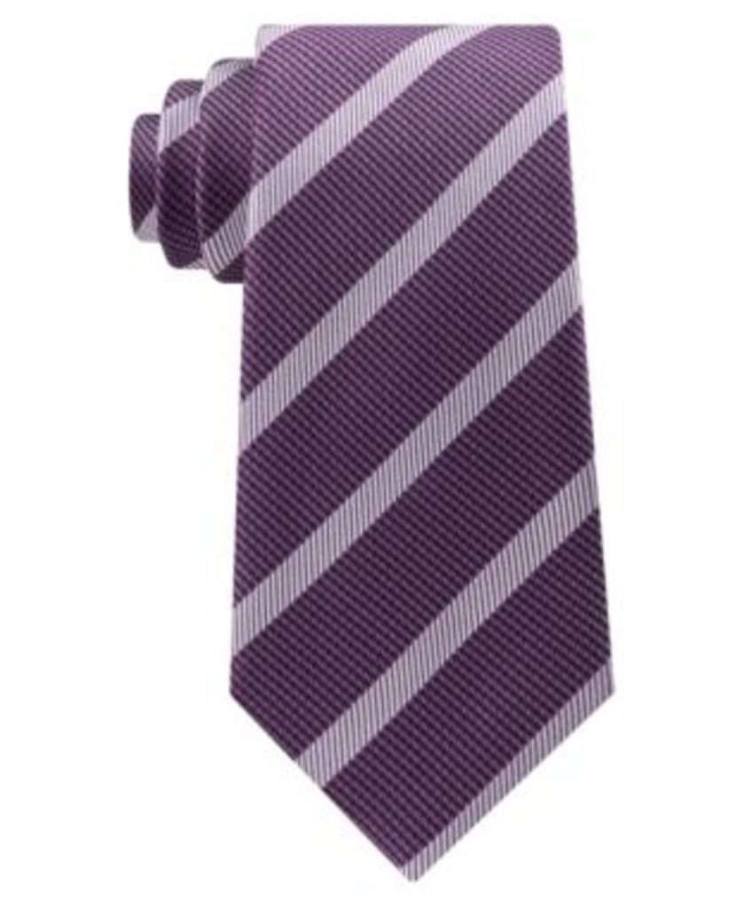 Sean John Men's Micro Houndstooth Stripe Silk Tie