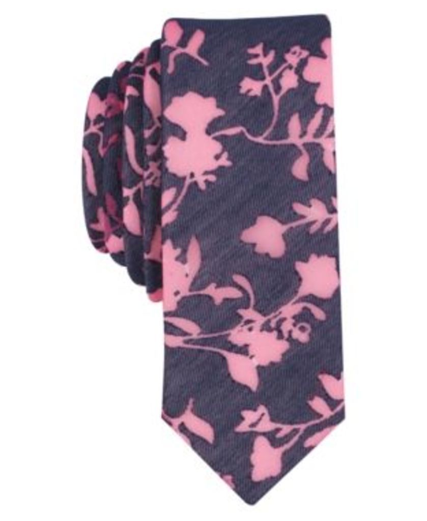 Original Penguin Men's Cresta Floral Skinny Tie