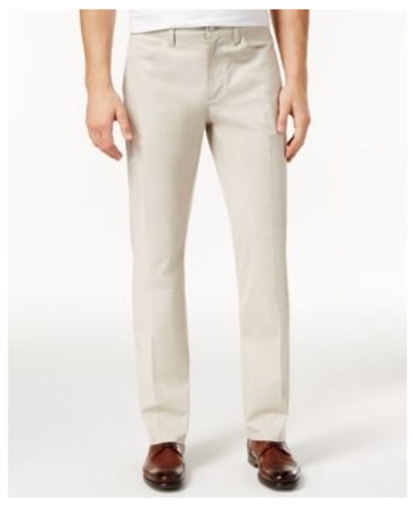 Alfani Men's Flat-Front Slim-Fit Pants, Created for Macy's