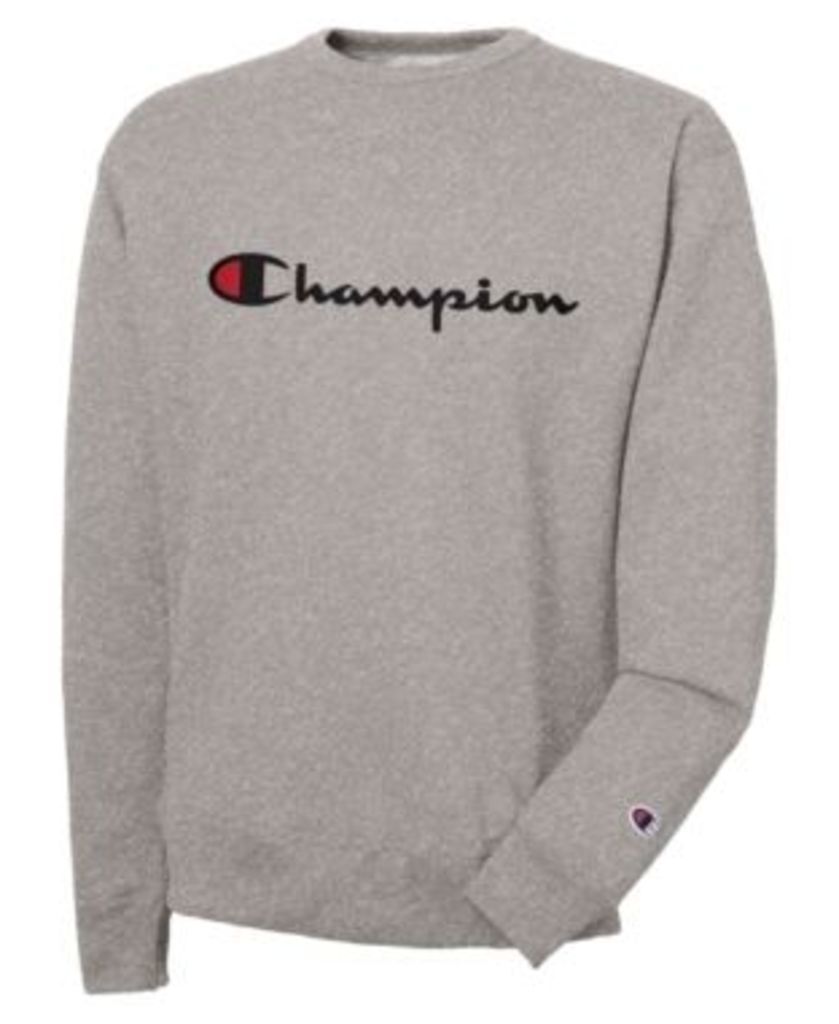 Champion Men's Powerblend Script Logo Sweatshirt
